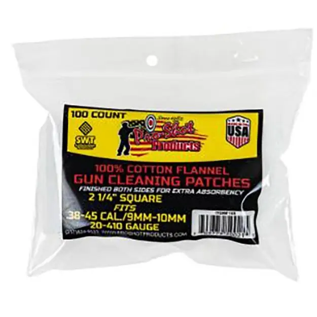 PRO-SHOT PATCH 38-45CAL 20-410GA 100