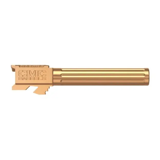 G17 9Mm Luger 4.48” 1-10 Twist Non-Thread Fluted Bbl Bronze