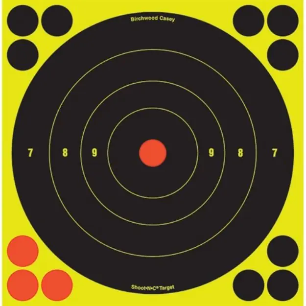 B/C SHT-N-C RND BULLSEYE TGT 30-8"