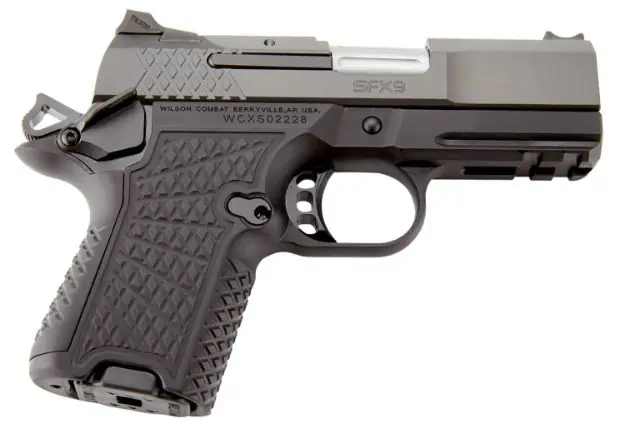 Wilson Sfx9-Scr3-A 9Mm 3.25" Fs 1-10Rd & 1-15Rd Mag Black