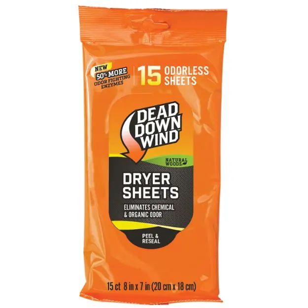 DDW 11913 DRYER SHEETS NATURAL WOODS