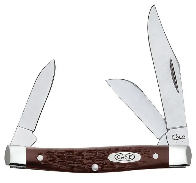CASE 00106 BROWN SYN STANDARD JIG MED STOCKMAN