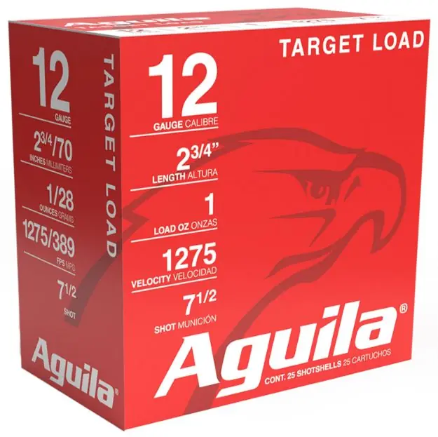 Target Load 12 Gauge 2-3/4'' 1-1/8Oz #7.5 Shot 25/Box