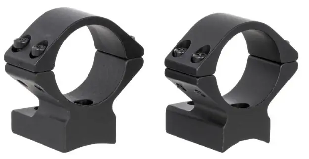 Talley Rings Low 1" Winchester Xpr Ring/Base Combo Black