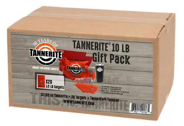 TANNERITE 10LB GIFT PACK 20 TRGTS