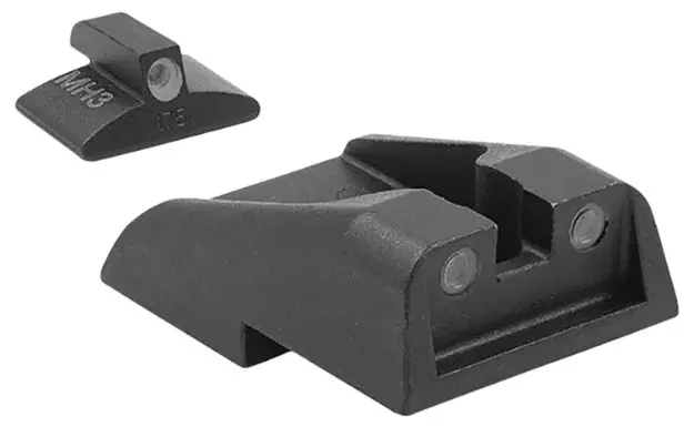 Tru-Dot Sight Set, Iwi Jericho/Baby Eagle Green
