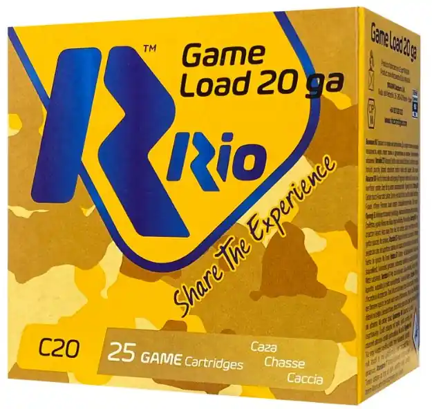 RIO RC206 GAME LOAD 20 2.75 6SHT 1OZ 25/10