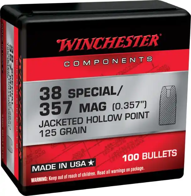 WIN WB38HP125X BUL 38SP 125 JHP RETL 100/10