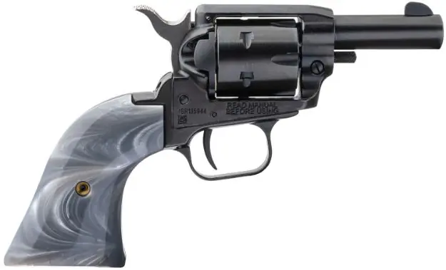 Heritage Barkeep 22Lr Fs 2" Blk Gray Pearl Grip <