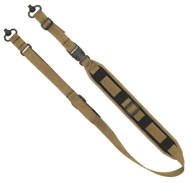 Grovtec Qs 2 Point Sentinel Sling W/ Pb Swivels Coyote Brn