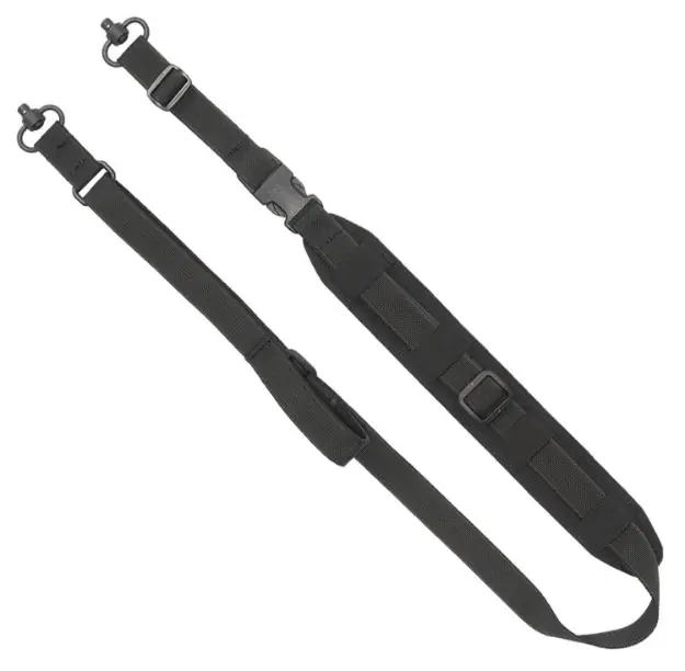 Grovtec Qs 2 Point Sentinel Sling W/ Push Button Swivel Bl