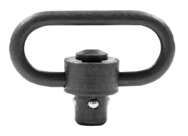 Grovtec Single Hd Push Button Swivel Black 1 1/2" 1-Pack