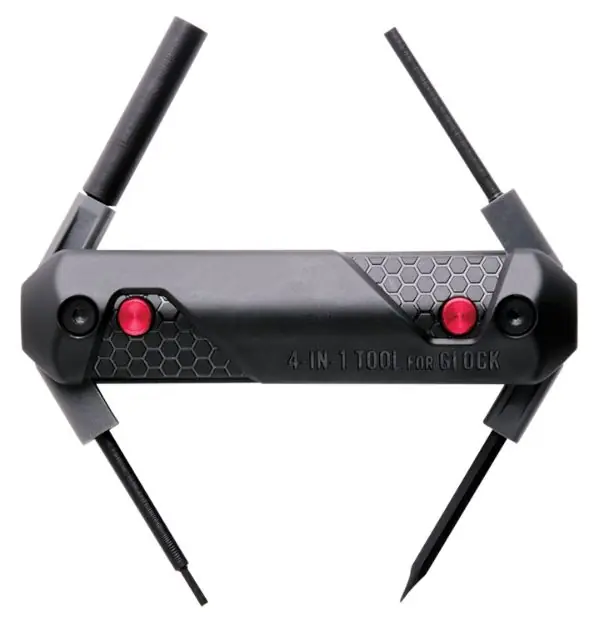 Real Avid 4-In-1 Tool For Glock Push Button Spring Load