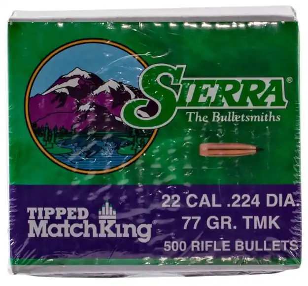 SIERRA 7177C .224 77 TIPPED MK 500