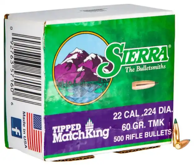 SIERRA 7160C .224 60 TIPPED MK 500