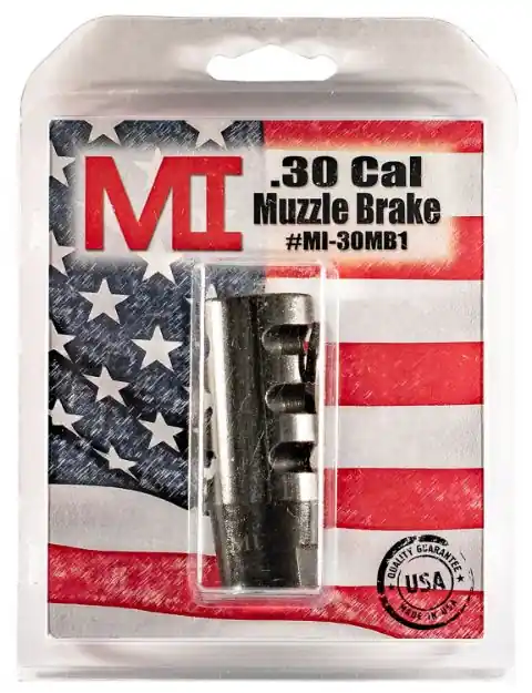 Mi 30 Caliber Muzzle Brake 5/8X24" .30 Caliber