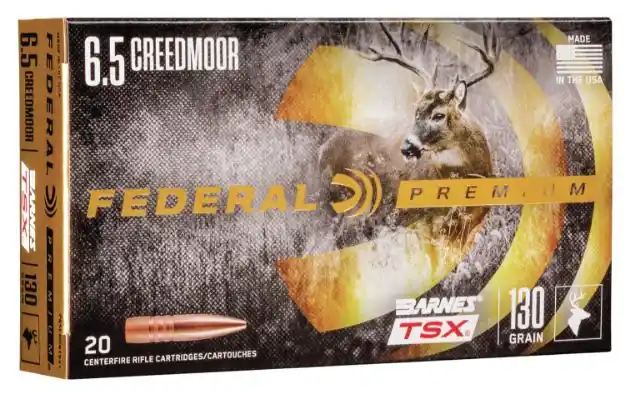 Premium 6.5Mm Creedmoor 130Gr Barnes Tsx Schp 20/Box