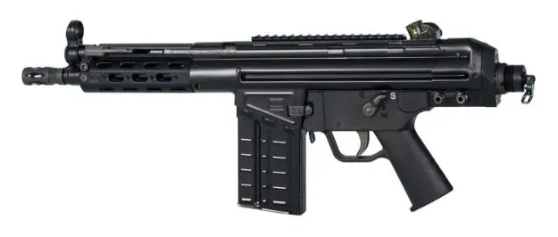 Ptr Pdwr Pistol 308 8.5" 20Rd Tactical Rail Black
