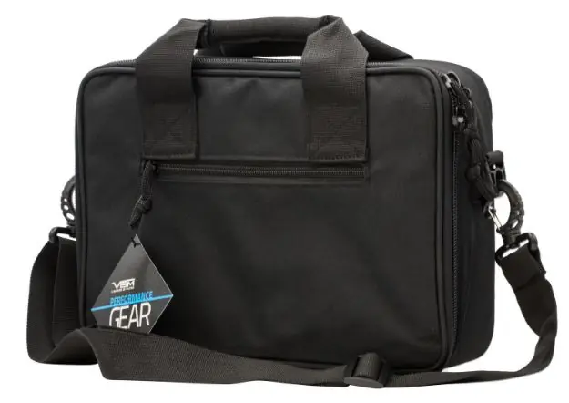 NC CPDX2971B DELUXE PISTOL CASE BLACK