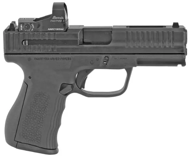 Fmk Elite Pro Pistol 9Mm 4" 14Rd Black W/Fastfire 3<