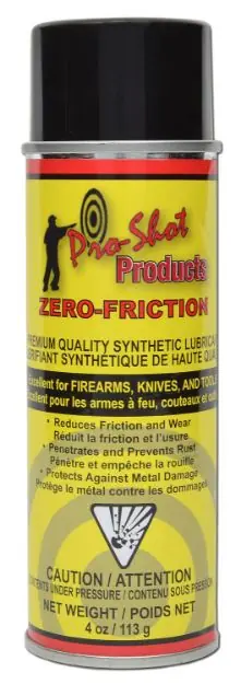 PROSHOT ZF-SPRAY-6 ZERO FRIC SPRAY 6OZ