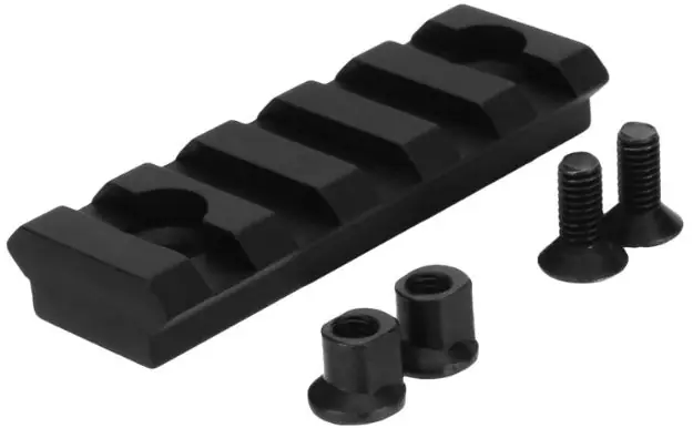 TACFIRE MAR101 2IN PIC RAIL KEYMOD 5 SLOTS
