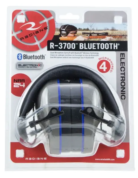 R-Series R-3700 Bluetooth Quad Mic Earmuff
