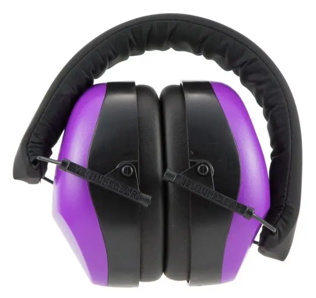 PYRA VGPM8065C EARMUFFS PURPLE NRR26 CLAM PACK