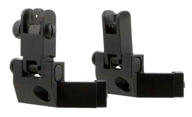 TACFIRE IS003 AR FRT & REAR 45DEG FLIP UP SGT