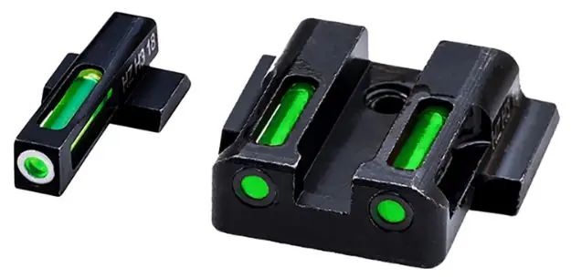 S&W M&P Full Size/Compact Lightwave H3 Tritium Sight Set