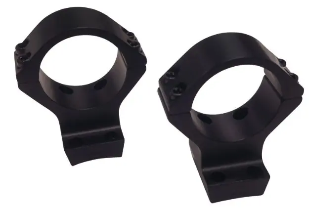 Talley Rings Medium 1" Browning X-Bolt Blk Anodized