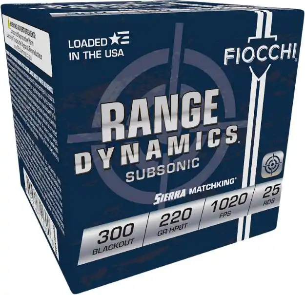FIOCCHI RNG DYNA 300BLK 220GR 25/500