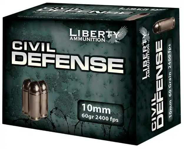 Liberty Civil Defense 10Mm 60Gr Hp 20Rd 10Bx/Cs