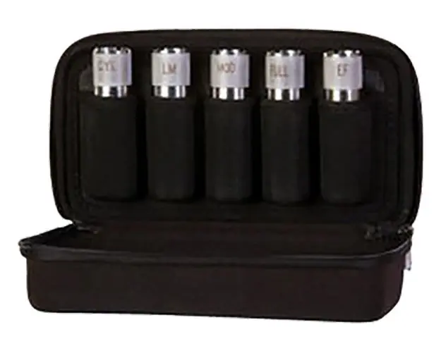 Carlsons Choke Tube Case 5 Choke Capacity Black Nylon