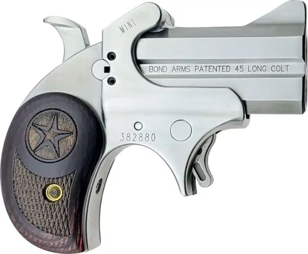 Bond Arms Mini 45Lc 2.5" Fs Stainless Wood!