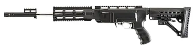 10/22 Conversion Stock No Bayonet Polymer Black