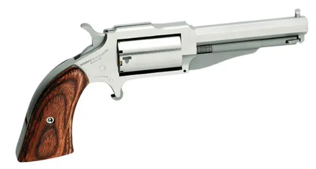 Naa "The Earl" Mini-Revolver 22Wmr 3" S/S Wood
