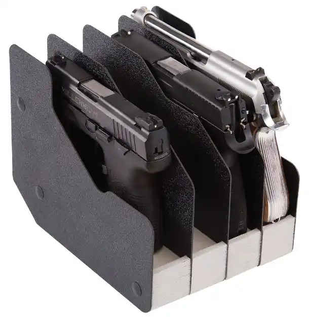 Benchmaster Weapon Rack Four Gun Pistol Rack