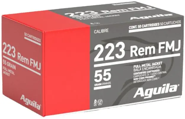 Aguila 223 Rem 55Gr Fmj 50Rd 20Bx/Cs