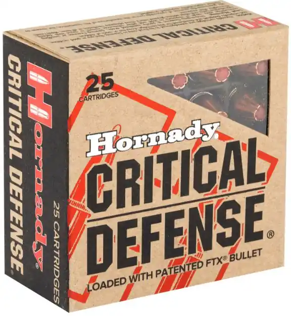 HORN 90250 CRITDEF 9MM 115 FTX 25/10