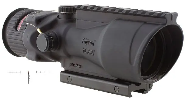 Acog 6X48 50Bmg Bac Chevrn Red