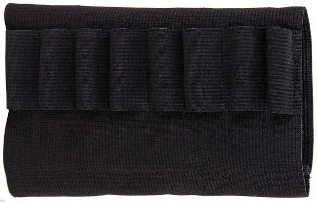 Bulldog Rifle Stock Sleeve Cartridge Carrier Black Nylon
