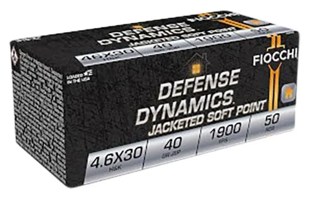Fiocchi 4.6X30 40Gr Jsp 50Rd 20Bx/Cs
