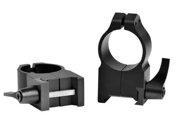 1'' Extra High (0.65'') Qd Rings Black