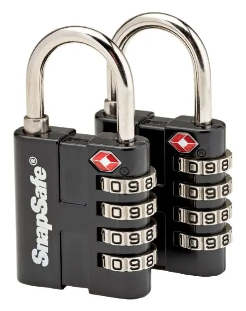 Tsa Padlock 2-Pack