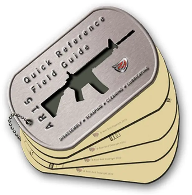 Real Avid Ar-15 Field Guide Ar-15 Maintenance Cards