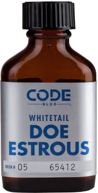 Code Blue Deer Lure Doe Estrus 1Fl Ounce Bottle