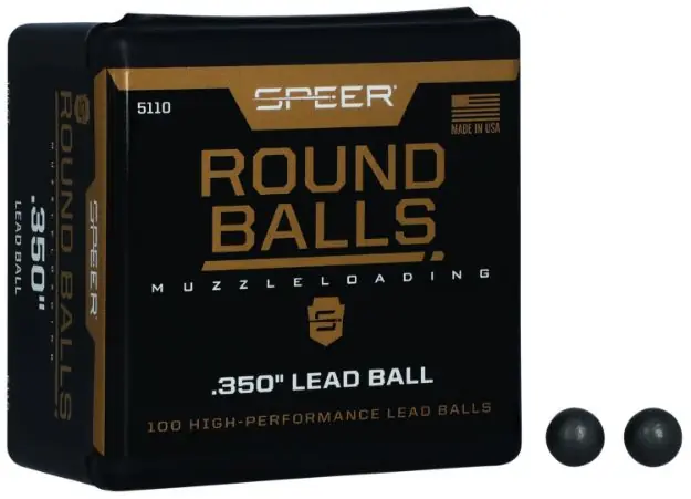 SPEER 5110 ROUND BALLS .350 100/5