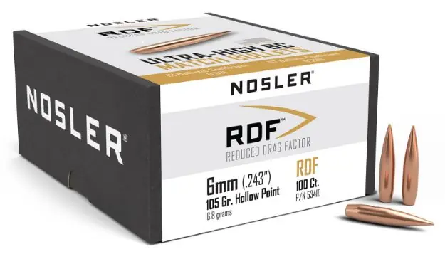 NOS 53410 RDF MATCH .243 105 HPBT 100