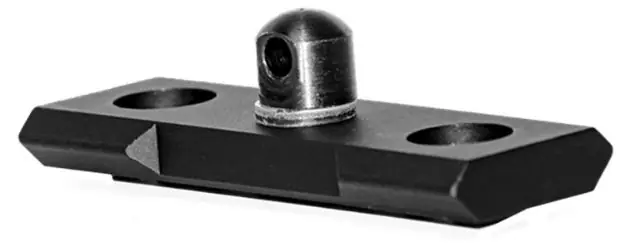 Grovtec Bipod Stud Mt M-Lok 2.3" Aluminum Black